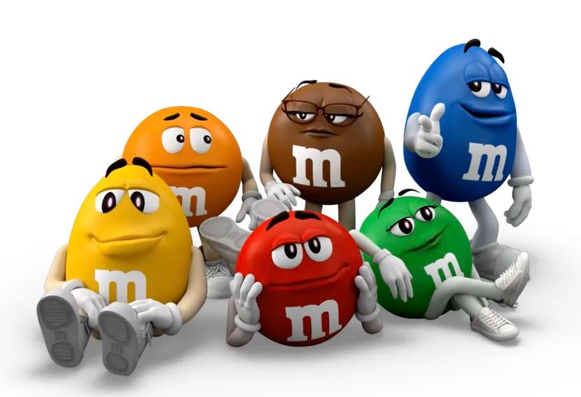 M&M's csokigolyók - márkák, amelyek számítanak