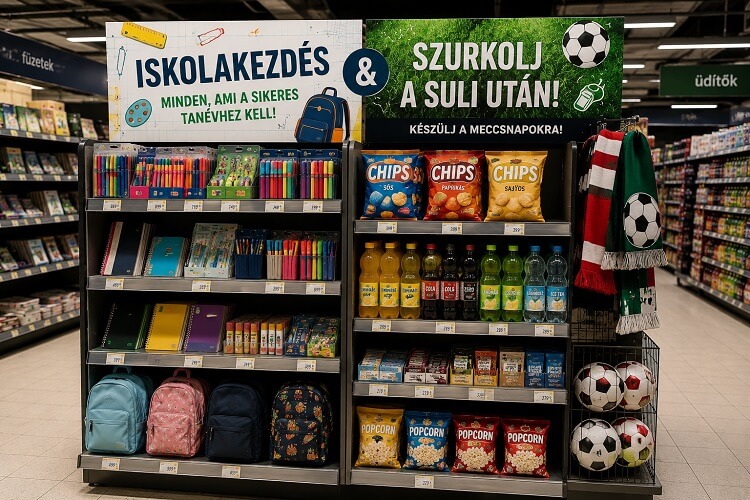 Iskolakezdés szezonban is számít a jó kereskedelmi marketing